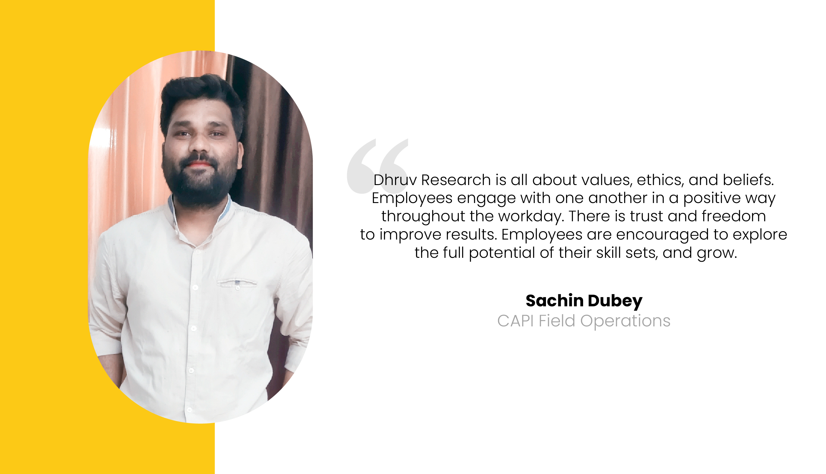 Employee Testimonial, Life at Dhruv Research, Dhruv Jobs